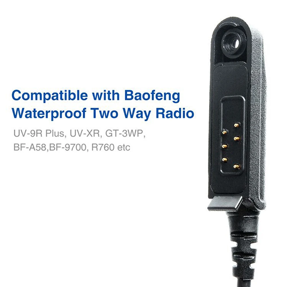 Портативная рация Baofeng UV-9R Plus CB портативный микрофон для BaoFeng UV-XR Pro