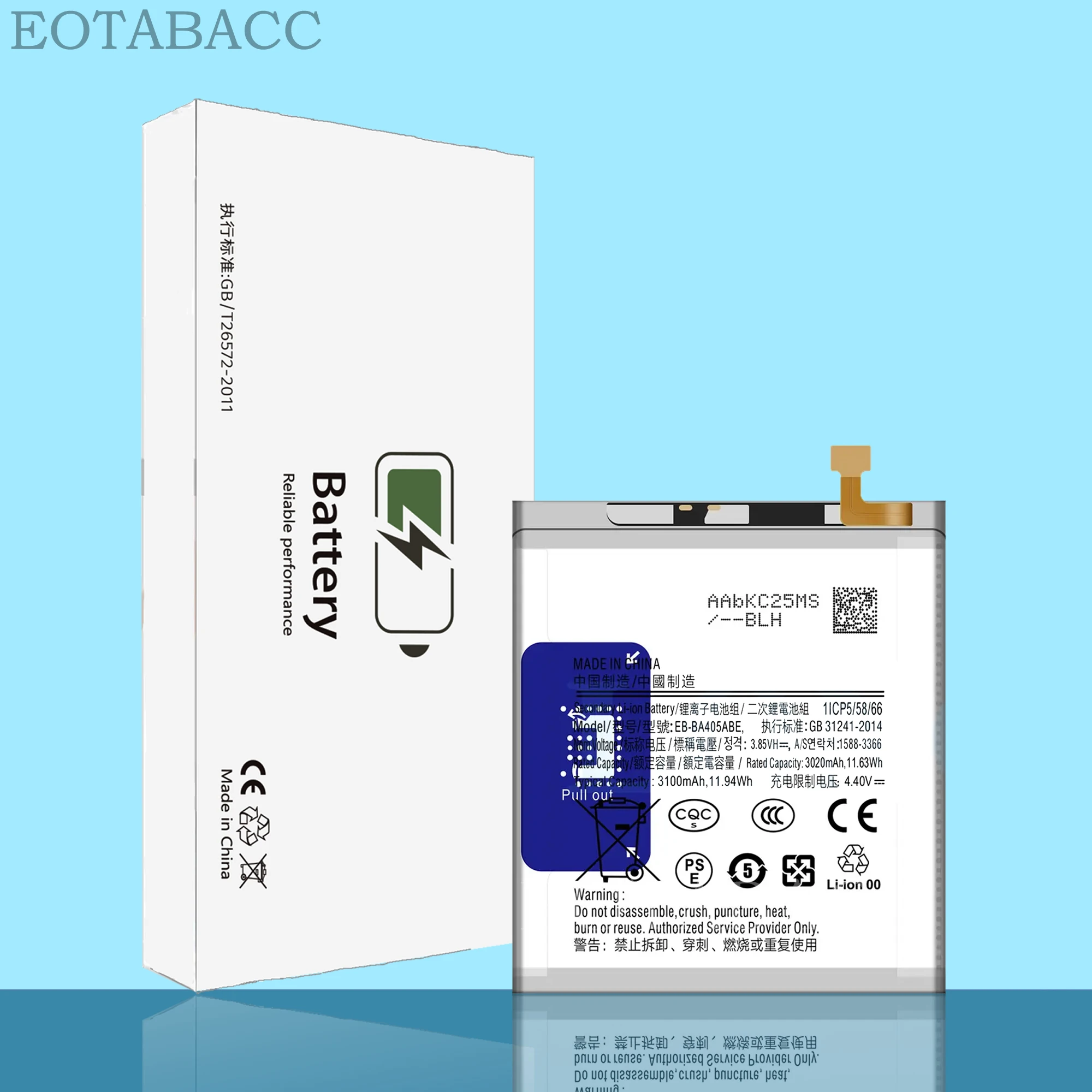 Сменный аккумулятор EB-BA405ABE для Samsung GALAXY A40 A405F EB-BA405ABU телефона 3100 мАч + инструменты