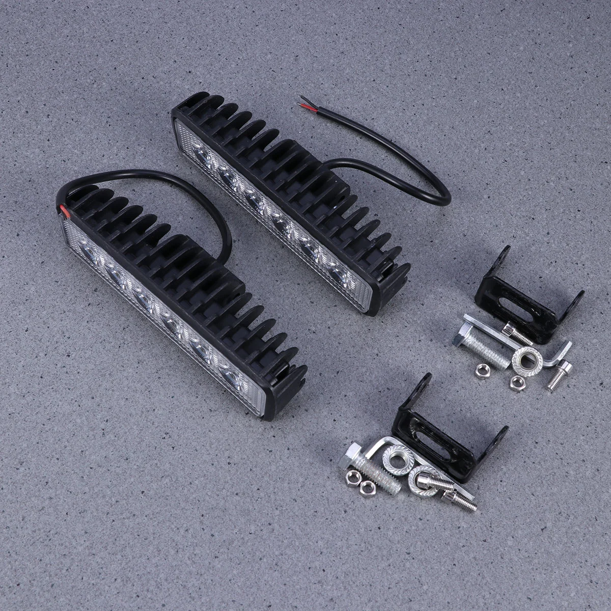 

1PC 6 LEDs 18W Work Off Road Lights Driving Boat for ATV Car Truck Cart