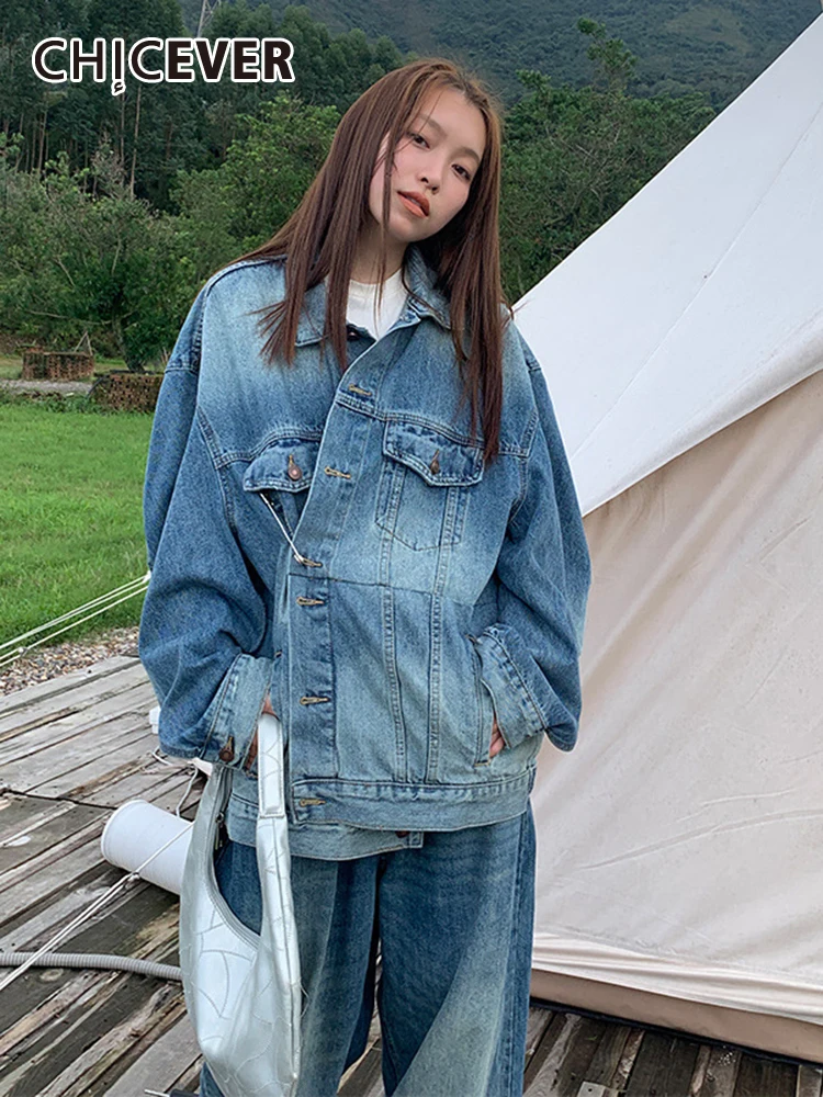 

Женская винтажная куртка с отложным воротником, длинным рукавом и карманами