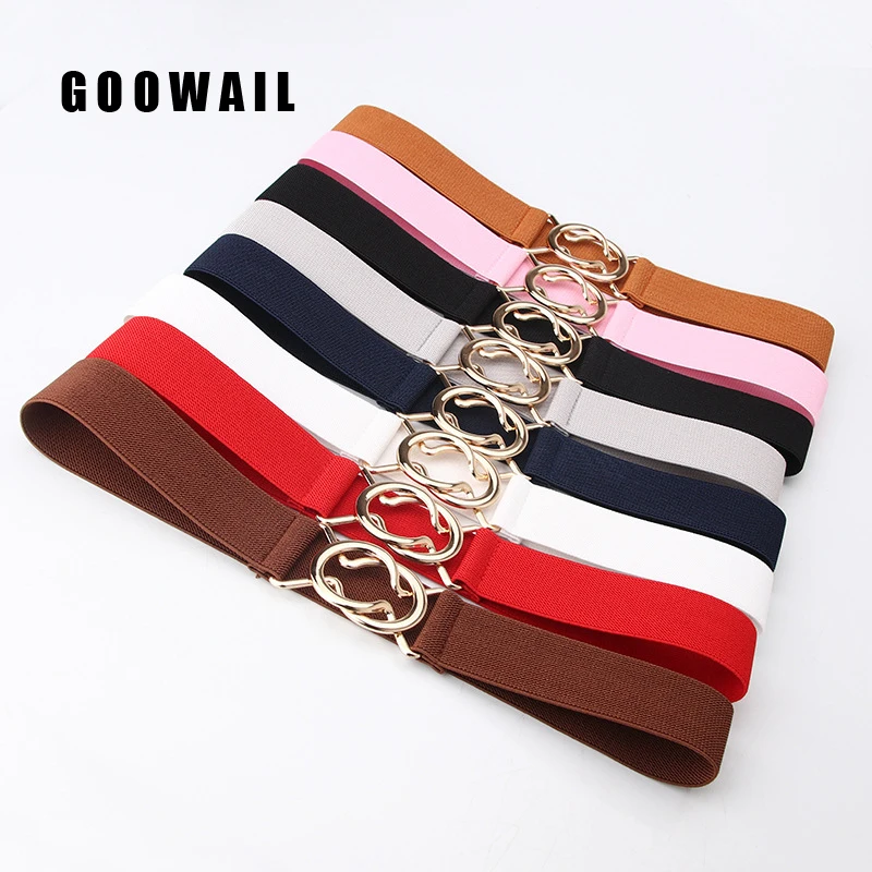 

Элегантный Эластичный пояс 8 цветов, эластичные ремни для женщин