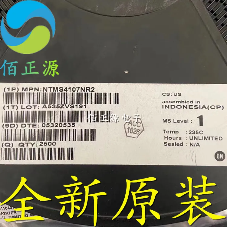 

10pcs 100% orginal new NTMS4107NR2G printing 4107 n patch SOP - 8 power management chip brand new original spot