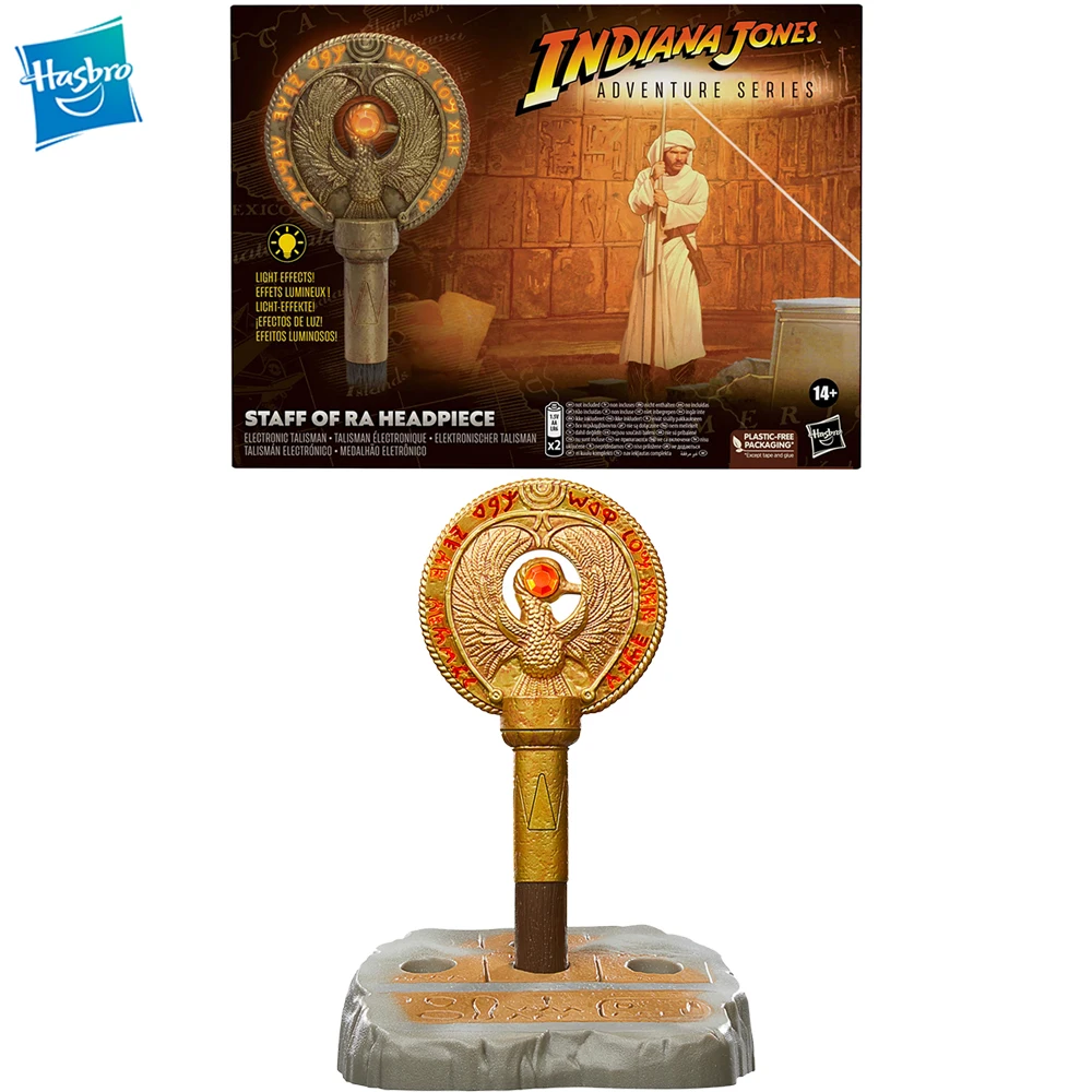 

[Original] Hasbro Indiana Jones Adventure Series Staff of Ra Headpiece 6-inch Action Figures Collectible Model Gift Toys F8033