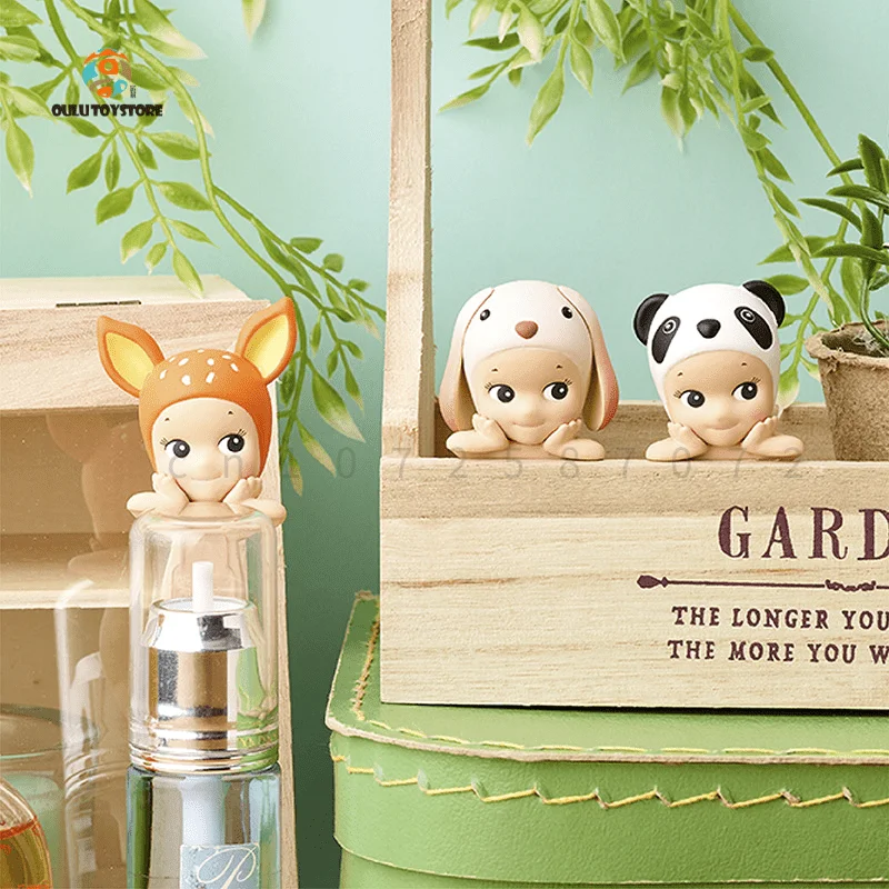 

Sonny Angel lying Down Angel series blind box cute animal car screen doll tide Play hand-made ornaments