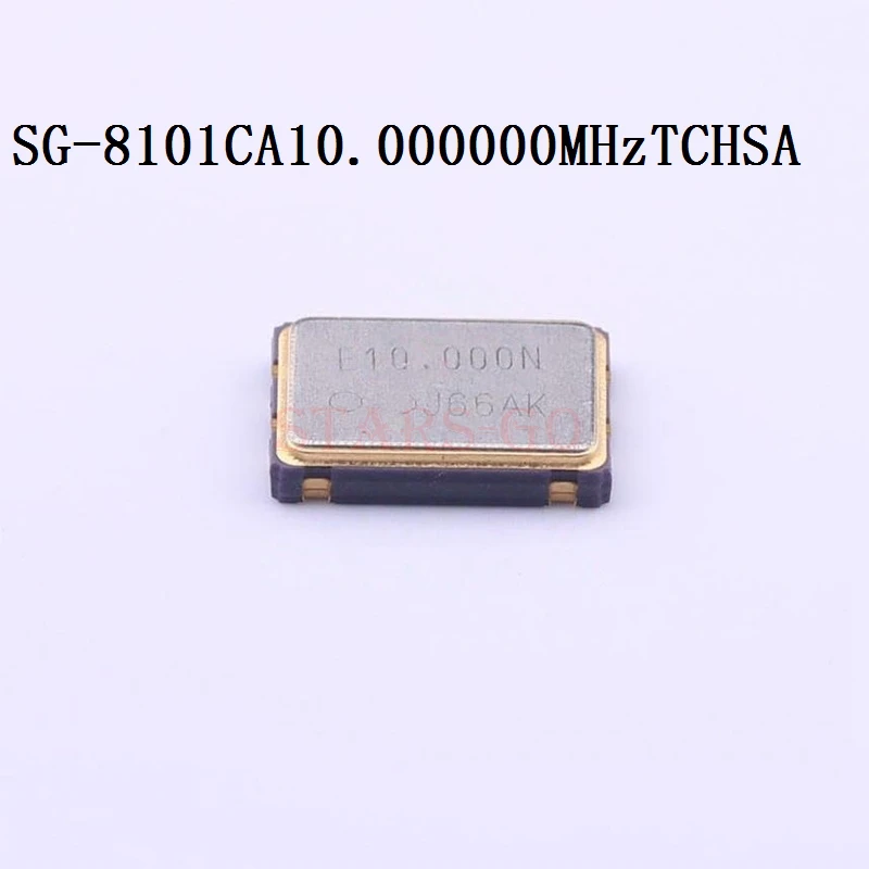 10PCS/100PCS 10MHz 7050 4P SMD 1.8~3.3V 20ppm -40~+105℃ SG-8101CA 10.000000MHz TCHSA Pre-programmed Oscillators