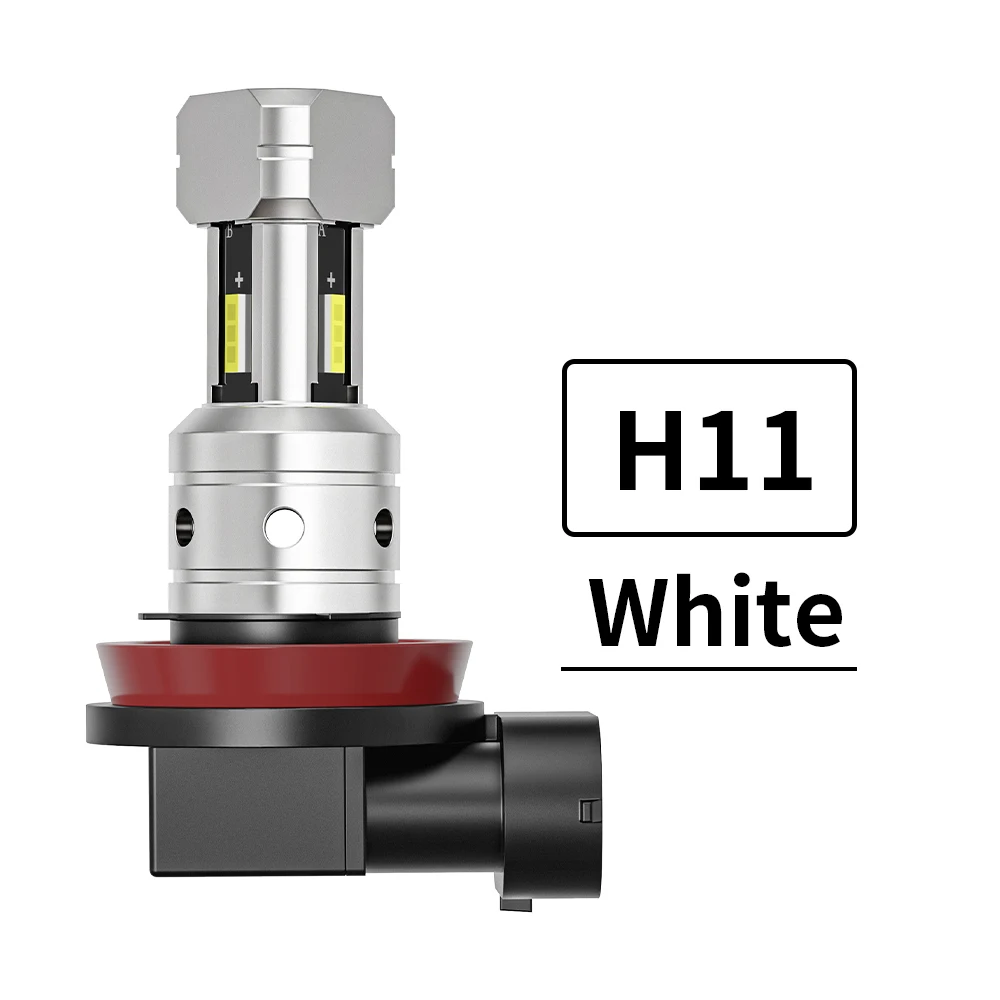 

2 шт. H1 H4 H7 H11 9006 HB4 9005 HB3 1860 4 светодиодные автомобильные лампы противотуманные фары автомобиля лампы дальнего света 6000K белый