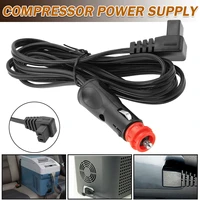 pohiks 1pc dc 12v 2meter cable plug car mini refrigerator compressor cigarette lighter plug connection cables