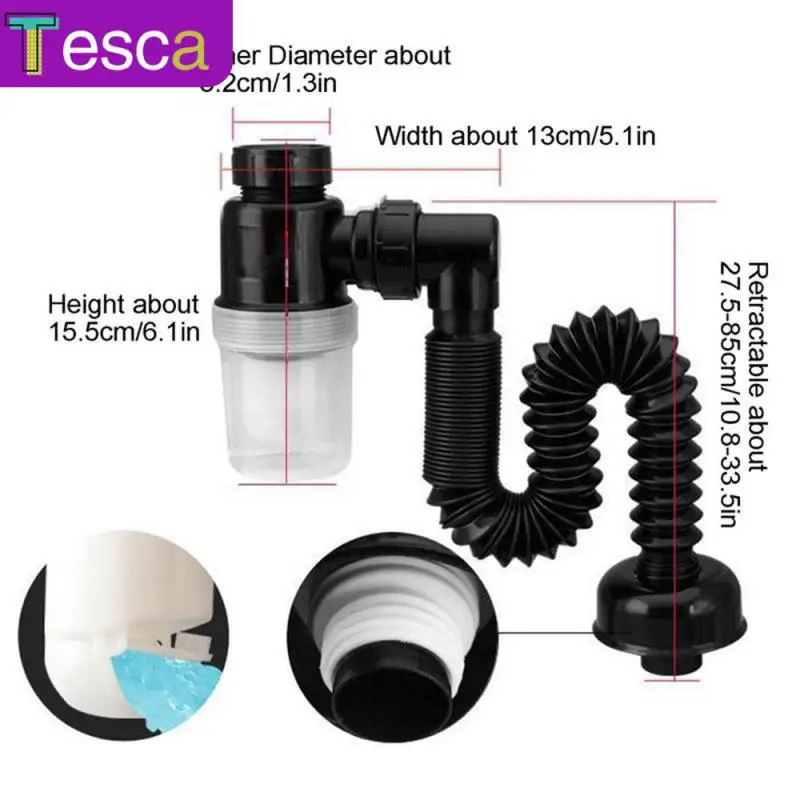 

Prevent Fungus Sewer Pipe Plug And Play Dock Anti-clogging Filter Quick Hydration Drain Pipe Household Products Deodorant