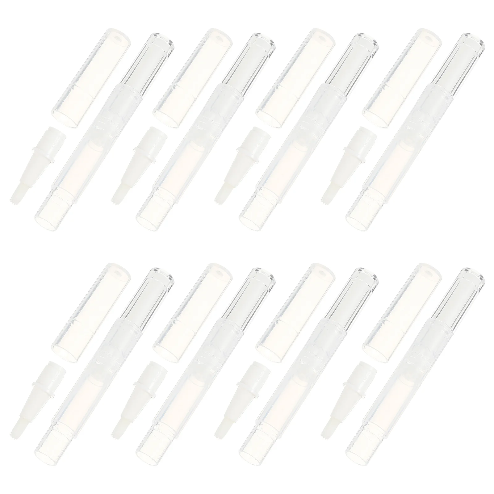 

Empty Pen Oil Cuticle Pens Nail Transparent Tubes Tube Liquid Gloss Lip Refillable Eyelash Growth Brush Bottles Containers Nails