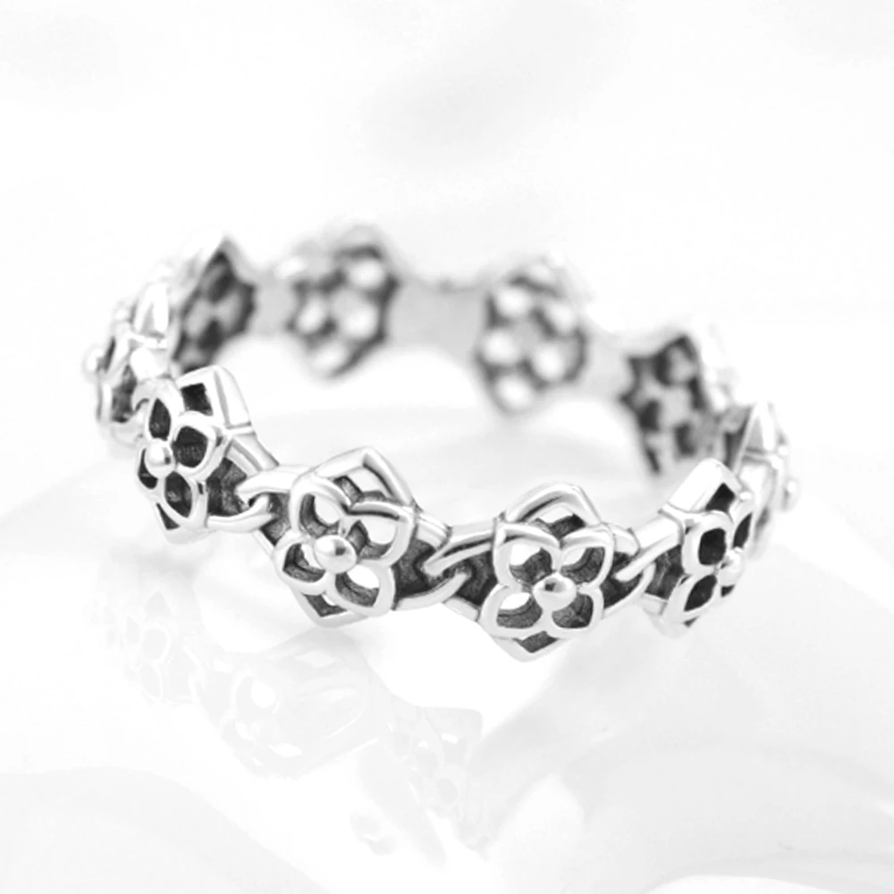 Pandora-Bague Originale en Cuivre Blanc Plaqué Argent pour Femme, Pétales de Rose Unumen Ned, Bijoux Romantiques Magnifiques, Cadeau avec Sac, S925