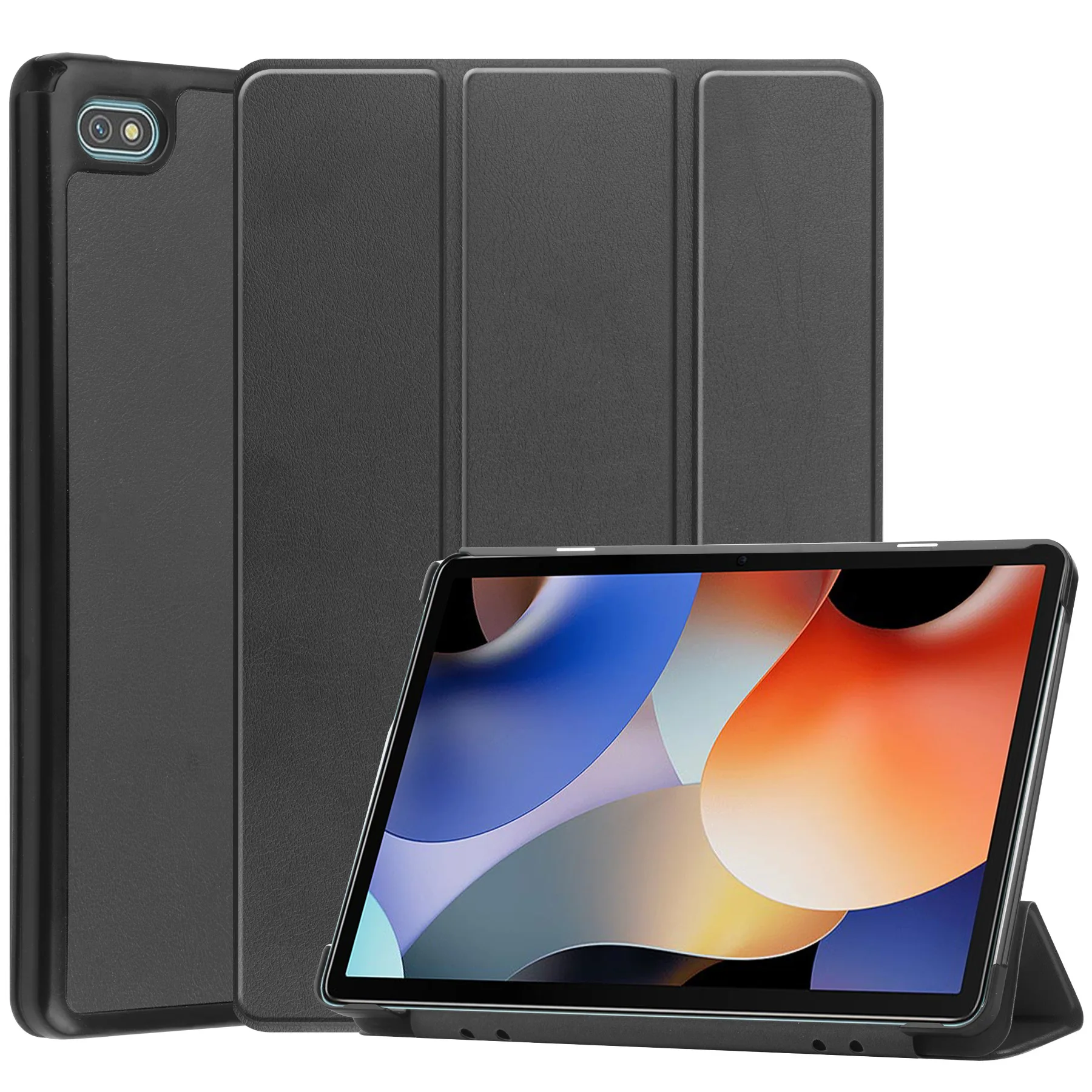 

Case for Blackview Octa Pad 10 2023 Released 10.1 Inch Tri-Fold Smart Tablet Case PU Hard Back Case Slim Cover Holder
