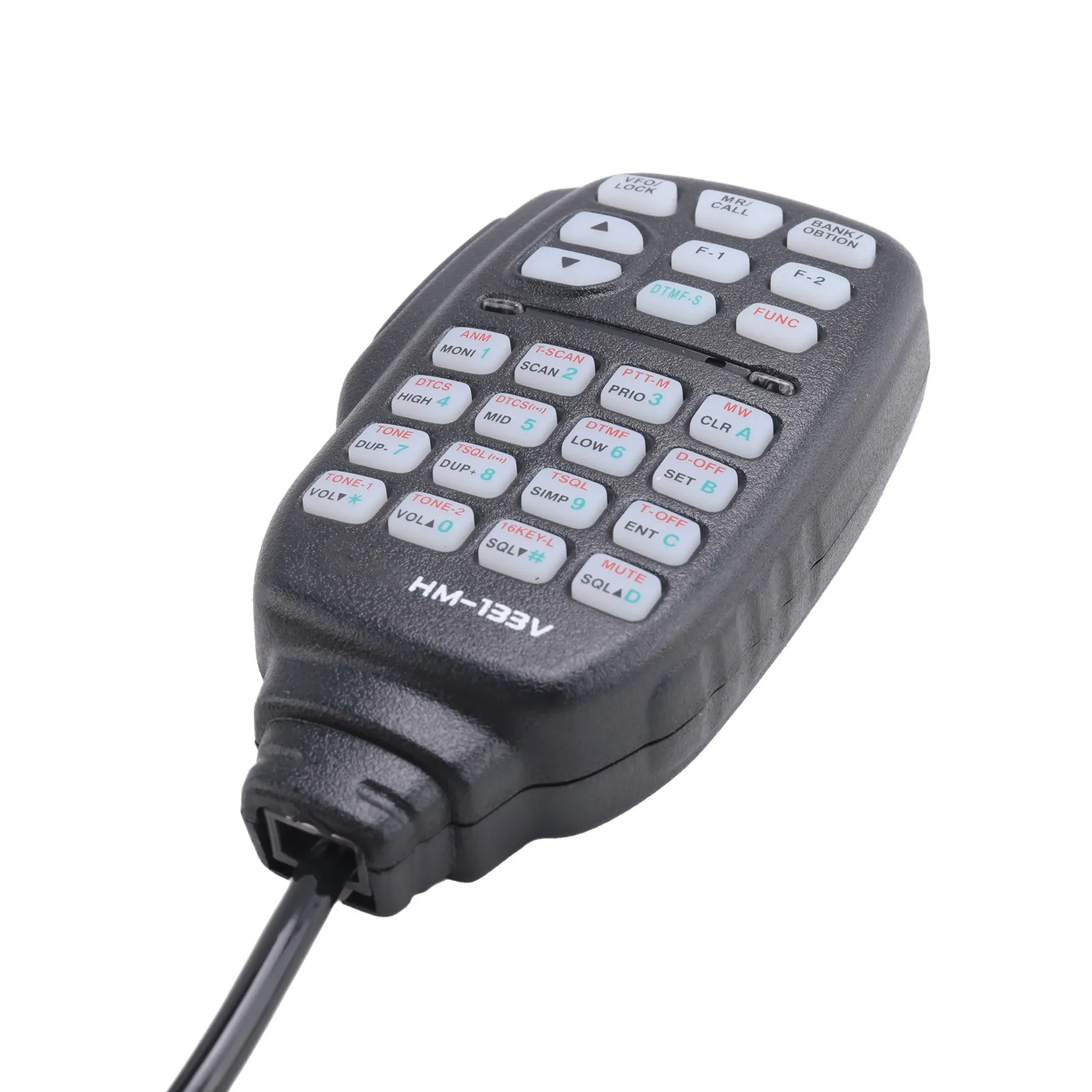 HM-133 Микрофонный динамик Ручной плечевой микрофон для радио Icom IC-207H IC-880H IC-2820H IC-E282