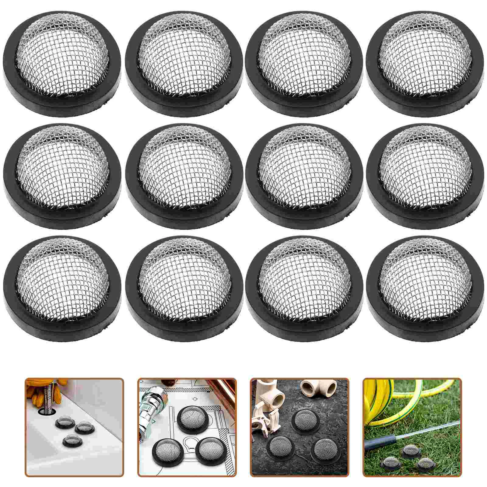 

30pcs Stainless Steel Filter Hose Washers Inlet Hose Screen Washer Repair Kit