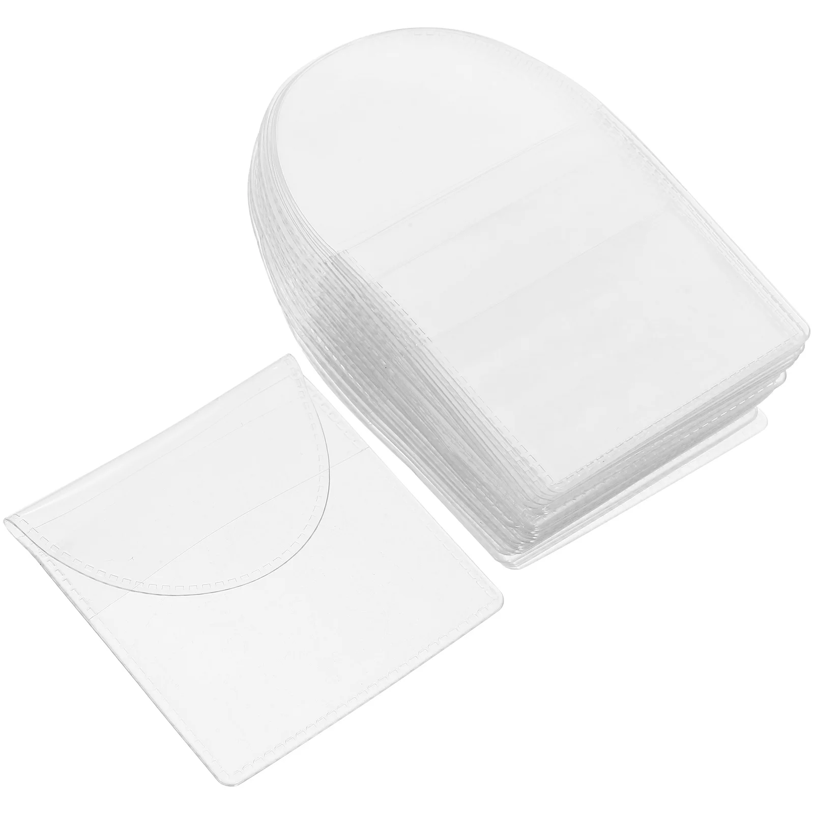 

40pcs Coin Holder Coin Money Protective Bag Clear Coin Protective Cover for Home Shop