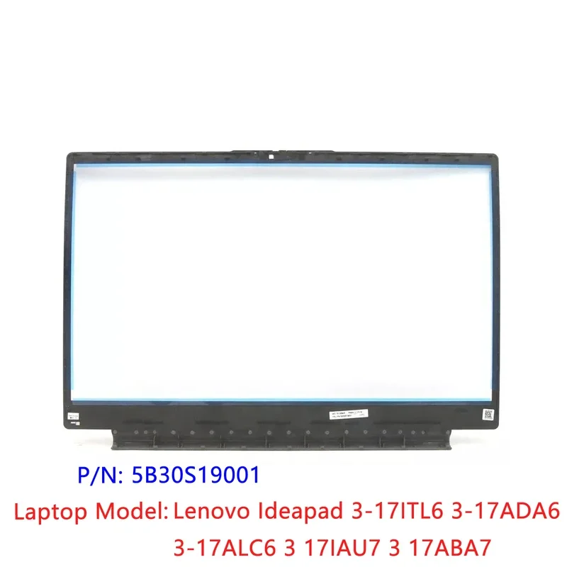 Серый оригинальный новый для Lenovo IdeaPad 3-17ITL6 3-17ADA6 3-17ALC6 ЖК-рамка передняя крышка