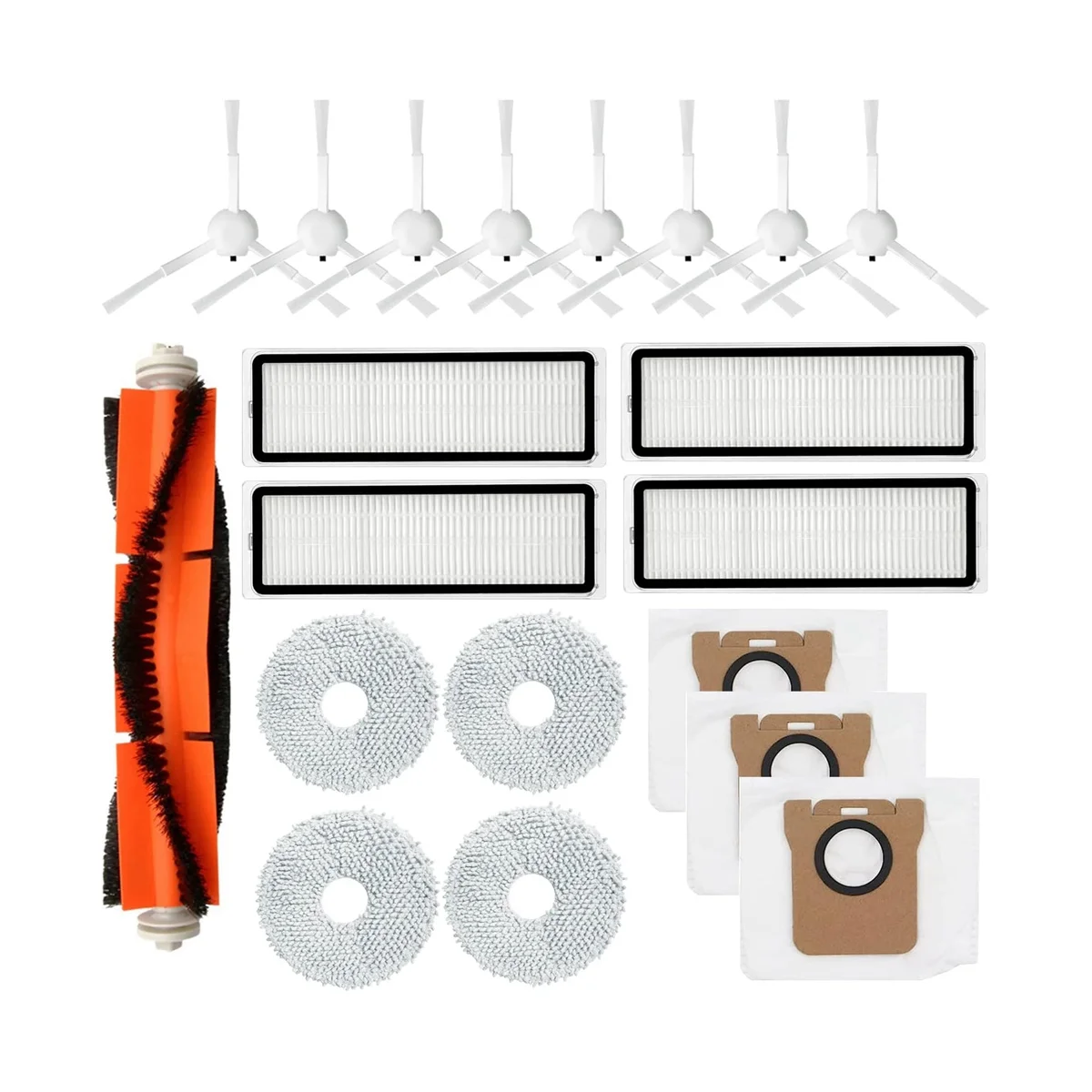 

Brush Filter Mop Dust Bag for L10 Ultra L10S Ultra X10+ Robot Vacuum Cleaner Spare Parts Accessories Set