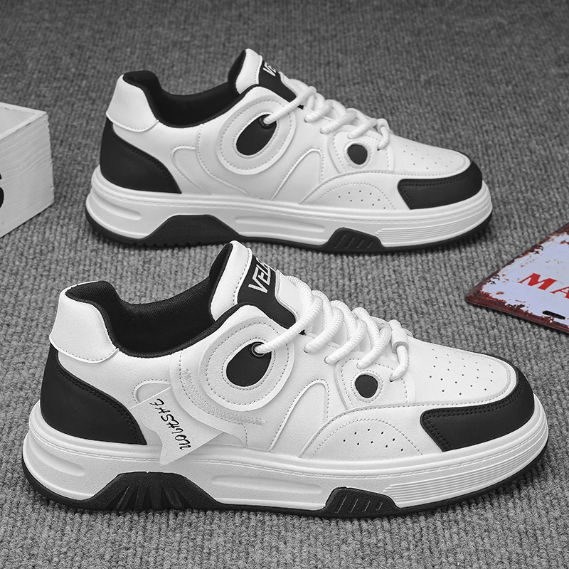 

CYYTL Luxury Mens Casual Shoes Leather Sneakers Platform Sport Hiking Running Skateboard Outdoor Designer Safety Loafers Tennis