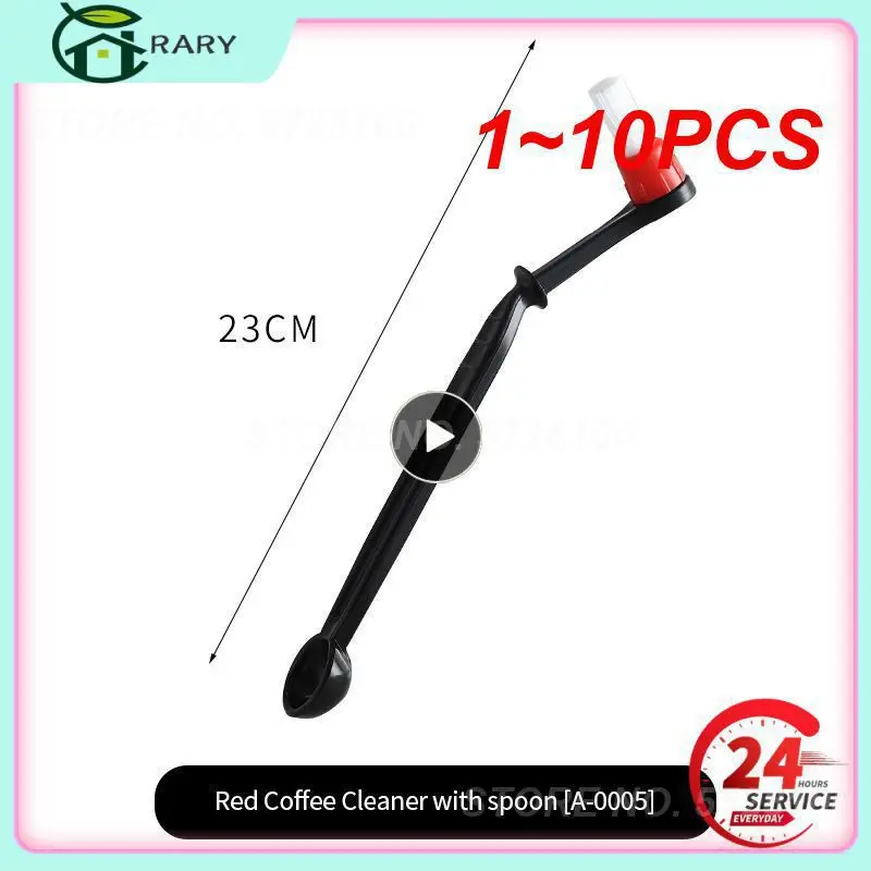 

1-10 шт., кофейная щетка с ложкой