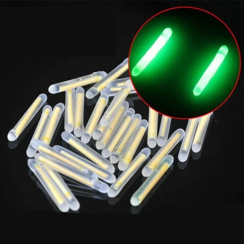 

100/50/25 шт., флуоресцентсветильник подсветильник ка для рыбалки