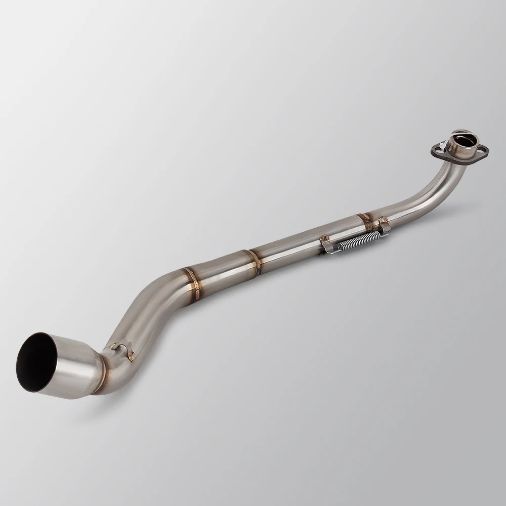 

Маленькая выхлопная труба с изображением обезьяны, модифицированная выхлопная трубка для мотоцикла, 51 мм для Honda MSX 125 MSX125 GROM 2013-2024, без шнуровки на трубе из нержавеющей стали