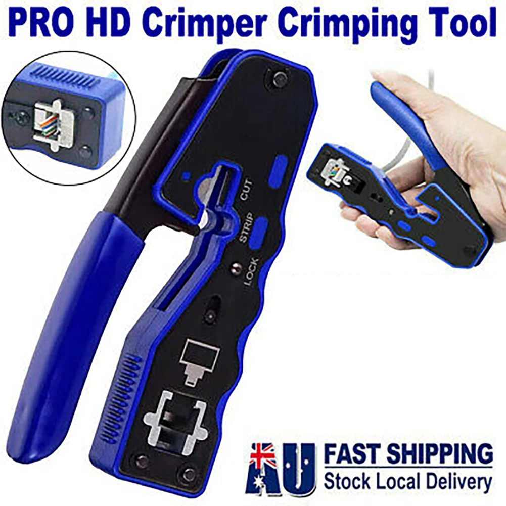 

Обжимные Щипцы, многофункциональный инструмент для обжима и зачистки сети, RG45 cat6 cat5e cat5 cat3 RJ11