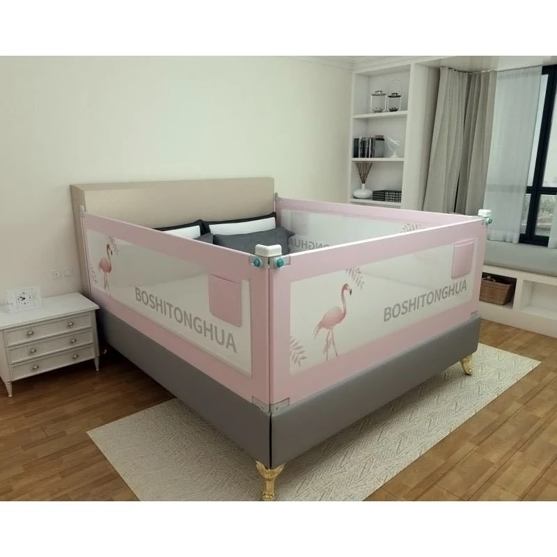 Ограждение кровати для младенцев Baby Bed Fence Rail 1.2-2.2m Child Care Barrier For Beds Crib Rails Security Fencing Children Guardrail Kids Playpen.
