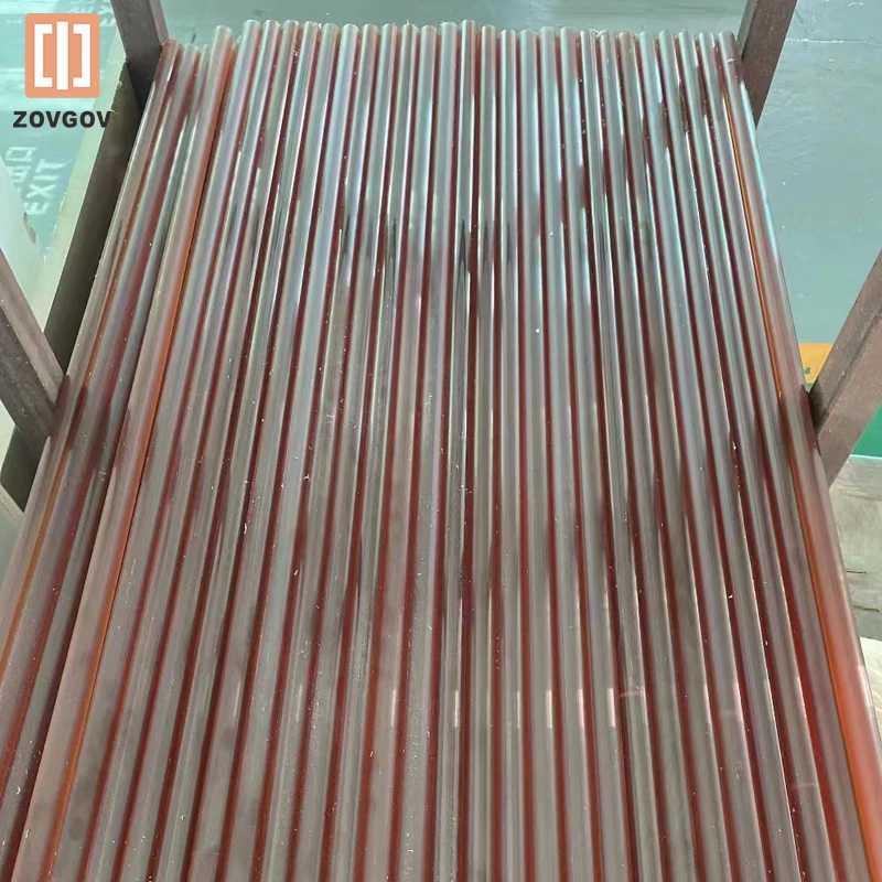 PEI Ultem стержень 30 мм 35 40 45 Янтарная палочка из полиэфиримида натуральный черный