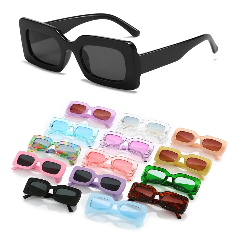 

Солнцезащитные очки в прямоугольной оправе для мужчин и женщин