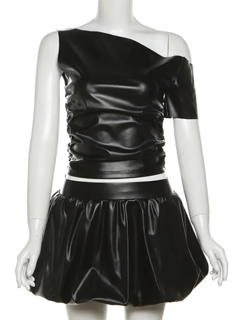 Женская одежда комплект платьев для ночного клуба укороченный топ с