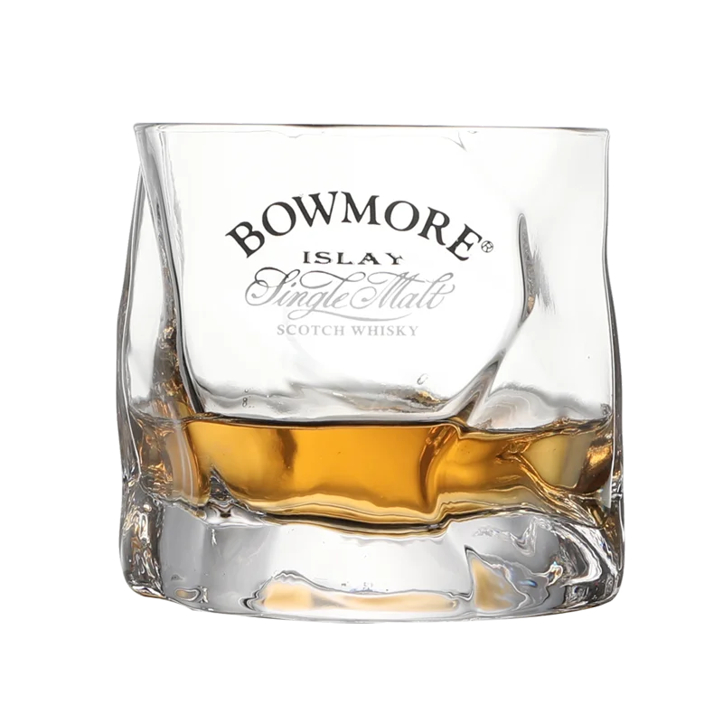 Bowmore Single Malt Scotch Whisky Crystal Glass Neat Brandy Snifter Wine Taster Drinking Copita Vodka Cognac Cup