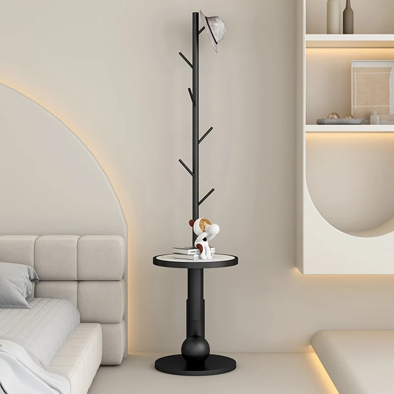 Эстетическая стойка для одежды балкона Минималистичная металлическая вешалка в