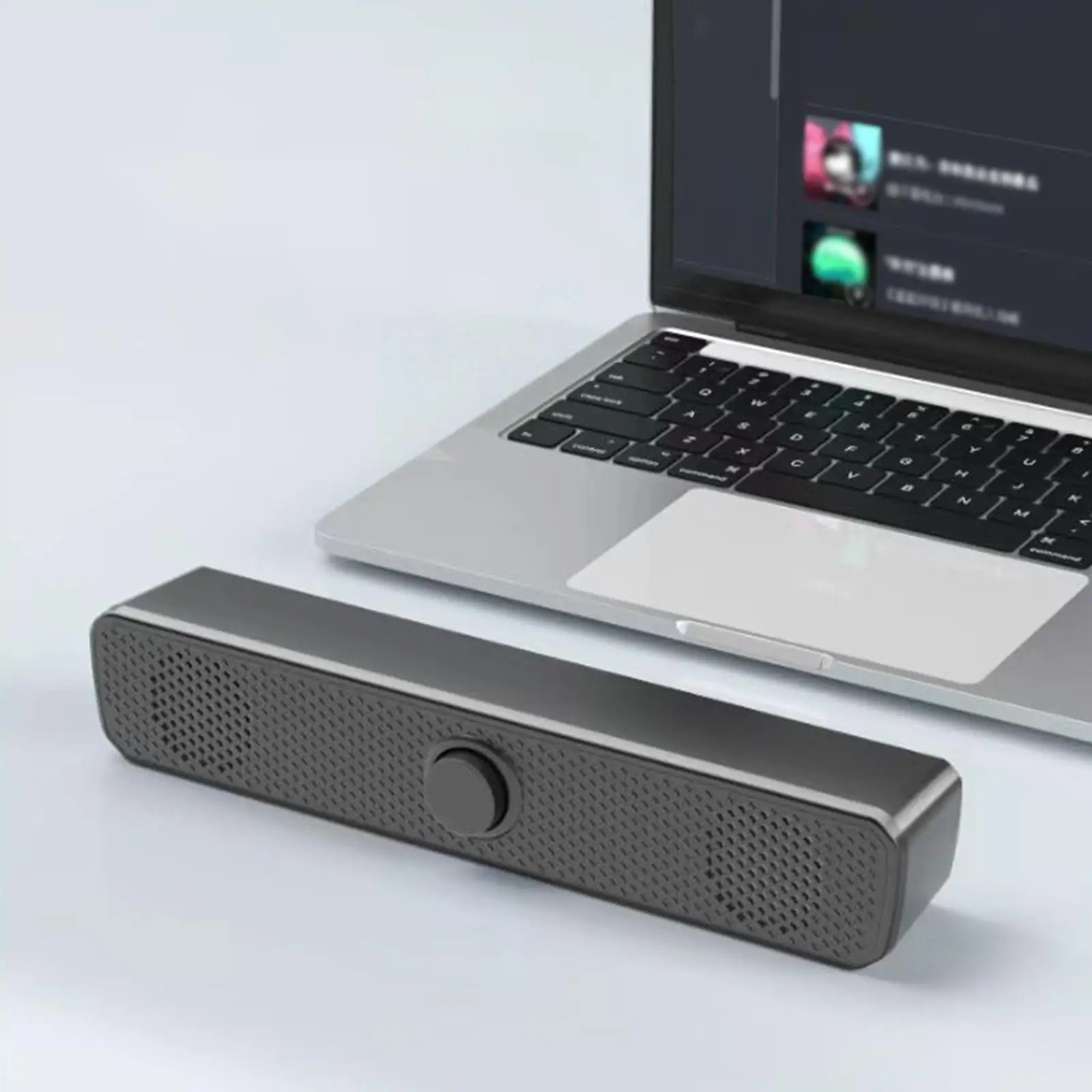 PC Gaming Speakers Quality DC 5V Portable Easy Setup Small USB Powered PC Soundbar for Desktop Laptops Notebook Cellphone Pcs