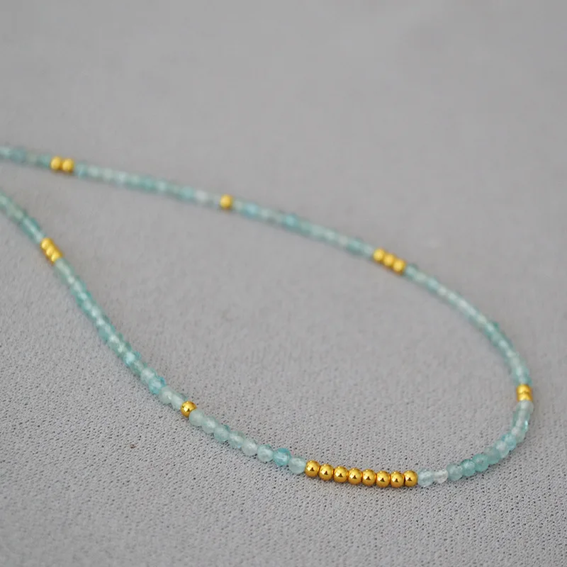 Женское ожерелье с подвеской в виде монеты натуральный бирюзовый кулон