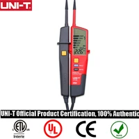 uni t ut18dwaterproof test pen test tool voltage continunity tester 690v lcd display 3 phase sequence rcd electrical tester