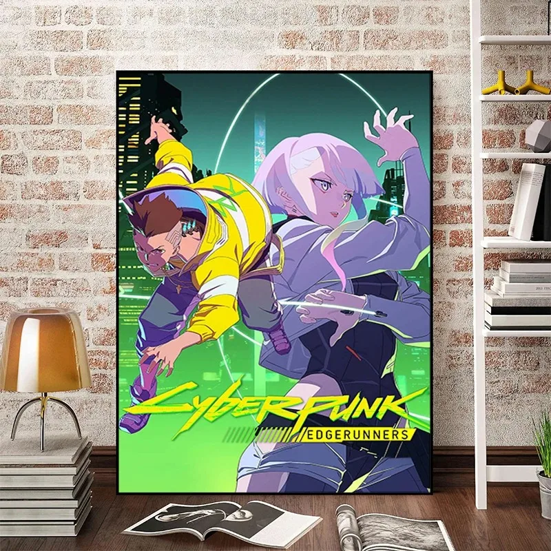 Классическая картина распылением C-Cyberpunk E-Edgerunner