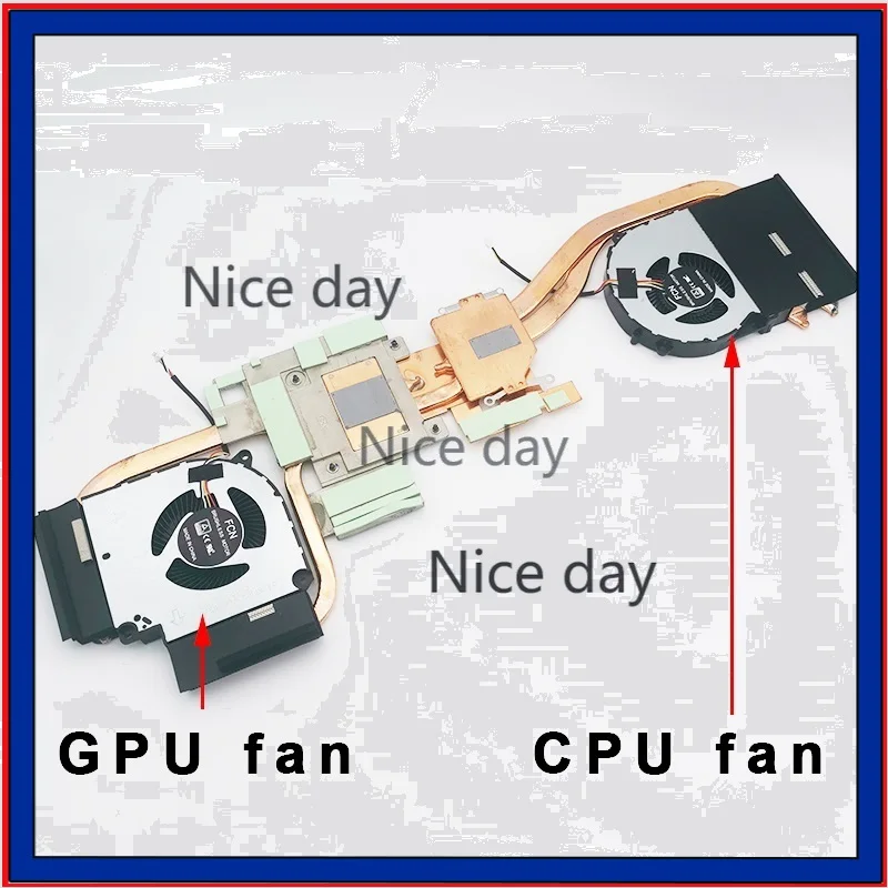 Охлаждающий вентилятор для процессора ноутбука с радиатором Hasse G8-CA7NT G8-CA7NS G8-CA5NS