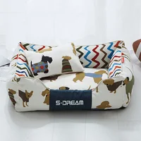 Dog Beds Cat Beds For Indoor Cats Puppy Beds For Small Dogs Pet Beds For Dogs Cat Bed Cave Small Dog Bed Cat Bed 58CMx45CMx20CM