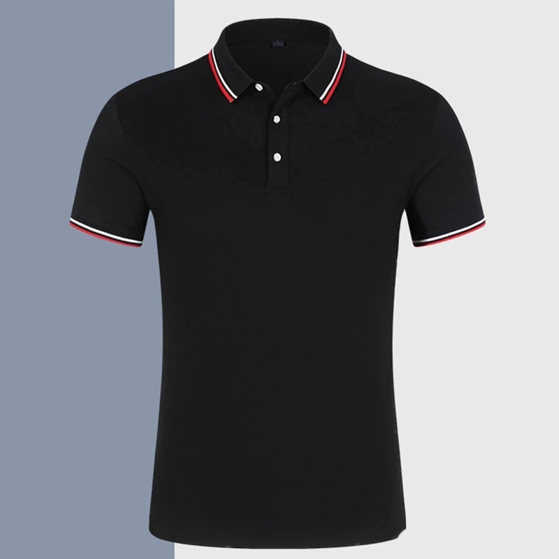 

Embroidered polo shirt men's casual solid color slim fit men's Polo Shirt New summer fashion brand men's clothing