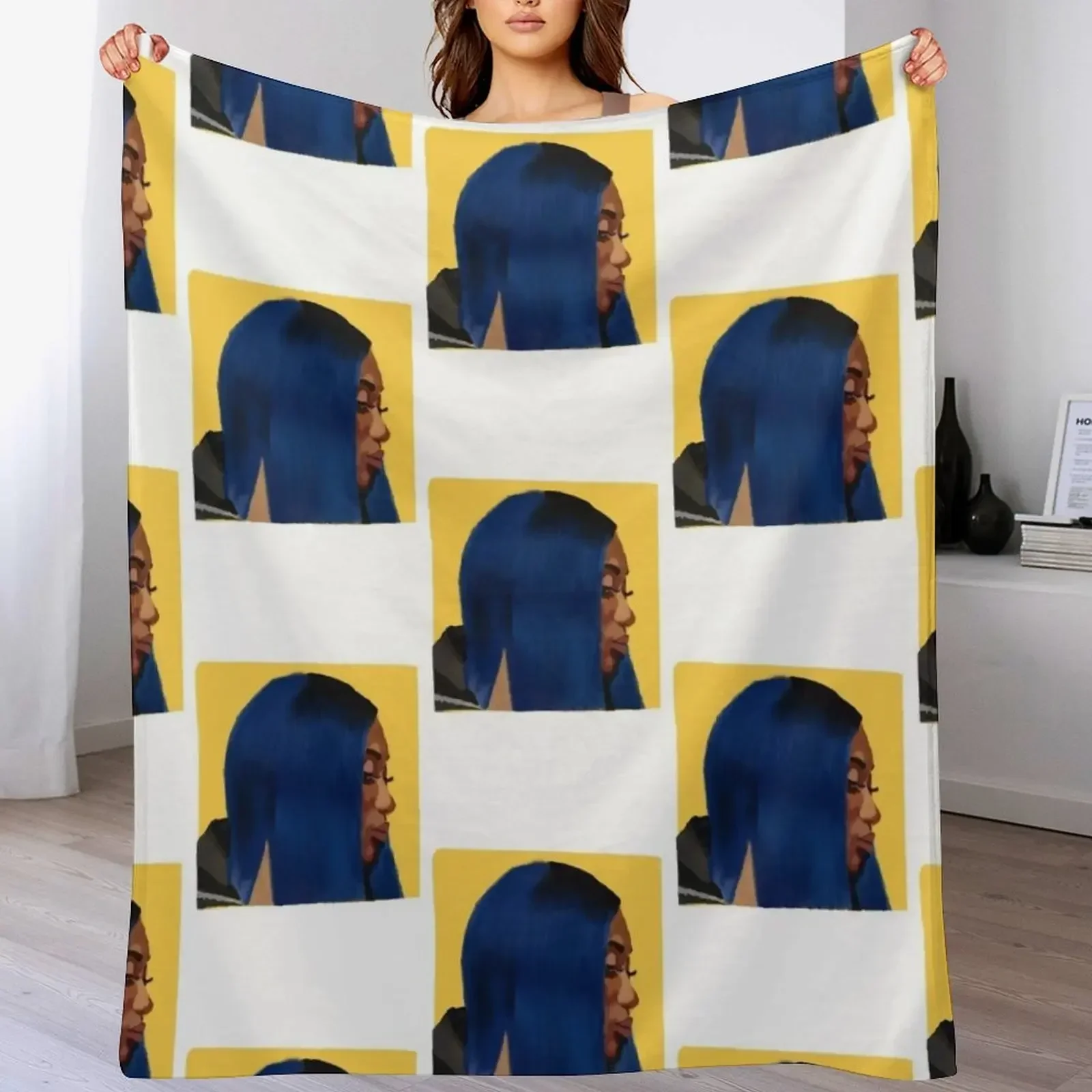 Новое одеяло Aya Nakamura Danioko French Pop Singer детское для дивана летнее постельное белье