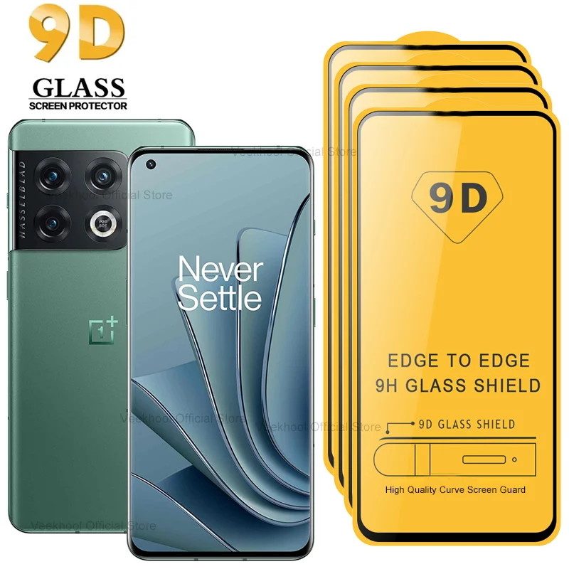 

9D закаленное стекло для Oneplus 6T 7T 8T 9 9RT 5G Nord CE2 N10 N20 N200, 2-4 шт., противовзрывная Защитная пленка для экрана Oneplus