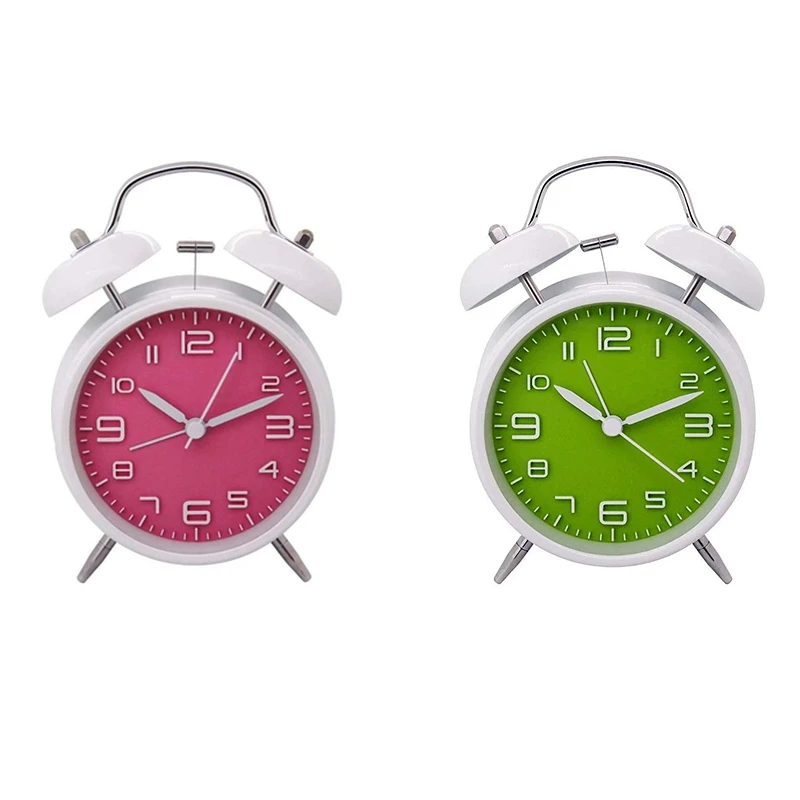 

4 дюйма, двойной телефон, будильник для большого сна, будильник с звонком, будильник для ленивого сна