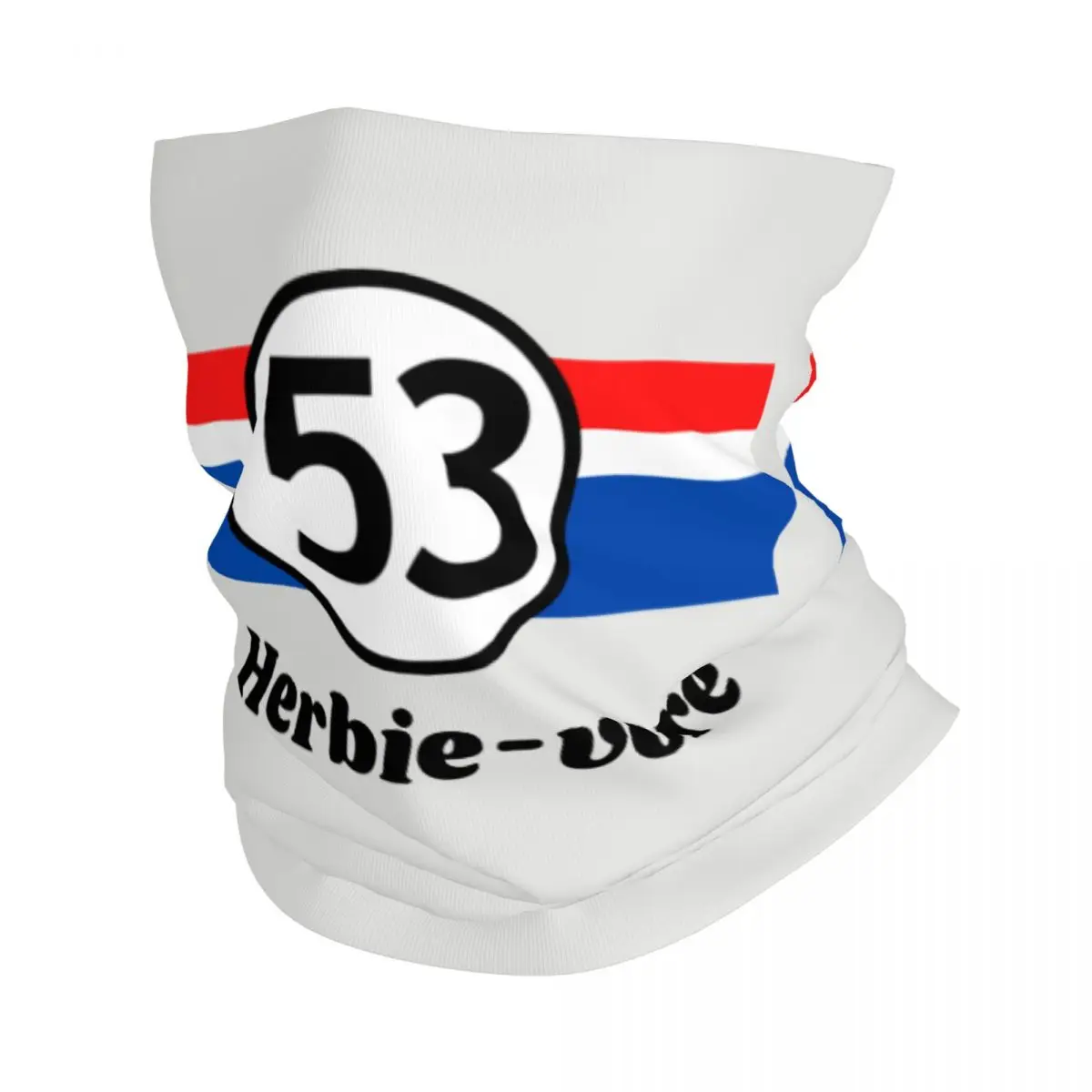 

Herbie 53 Classic Racing Car 1963 Circle Logo Bandana Neck Cover Printed Balaclavas Wrap Scarf Riding Unisex Adult Breathable