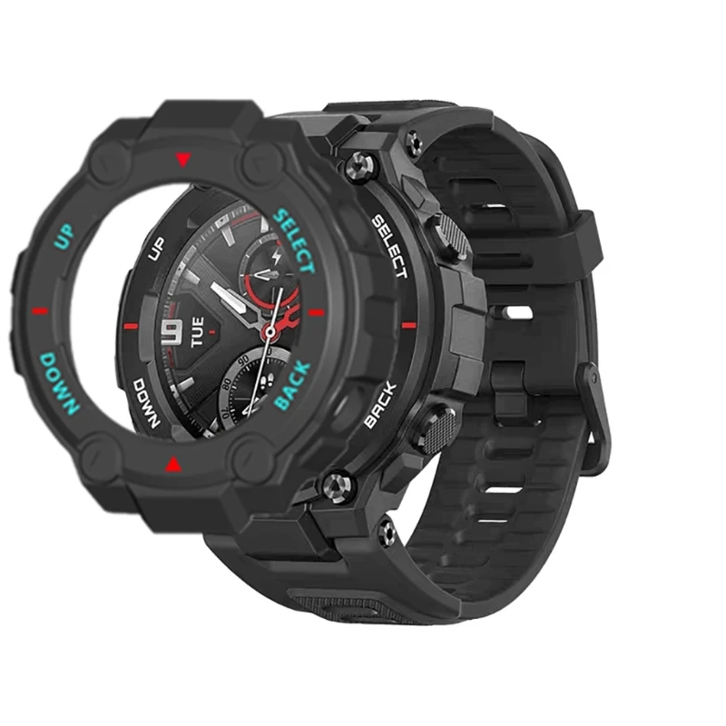 

Suitable Fo A mazfit Pro Smart Watch Protective Cover Case Anti-Scratch Lightweight Shell Frame 1PC