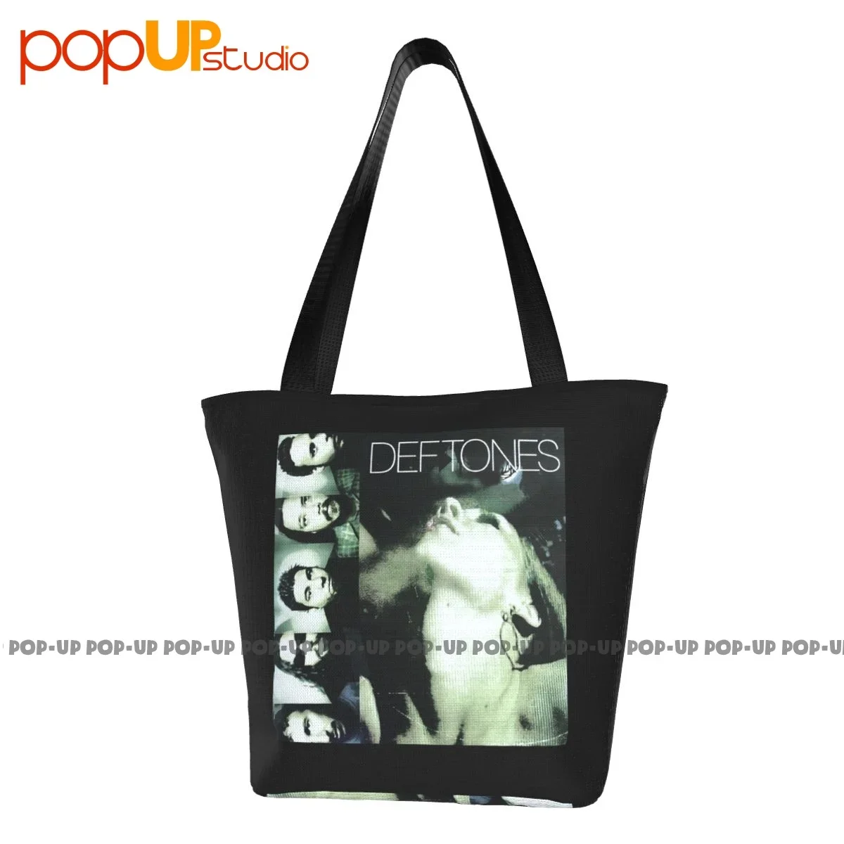 Фото Потрясающие Deftones, субботняя ночь, дорожные сумки на запястье, удобная сумка для покупок, кошельки для покупок №1