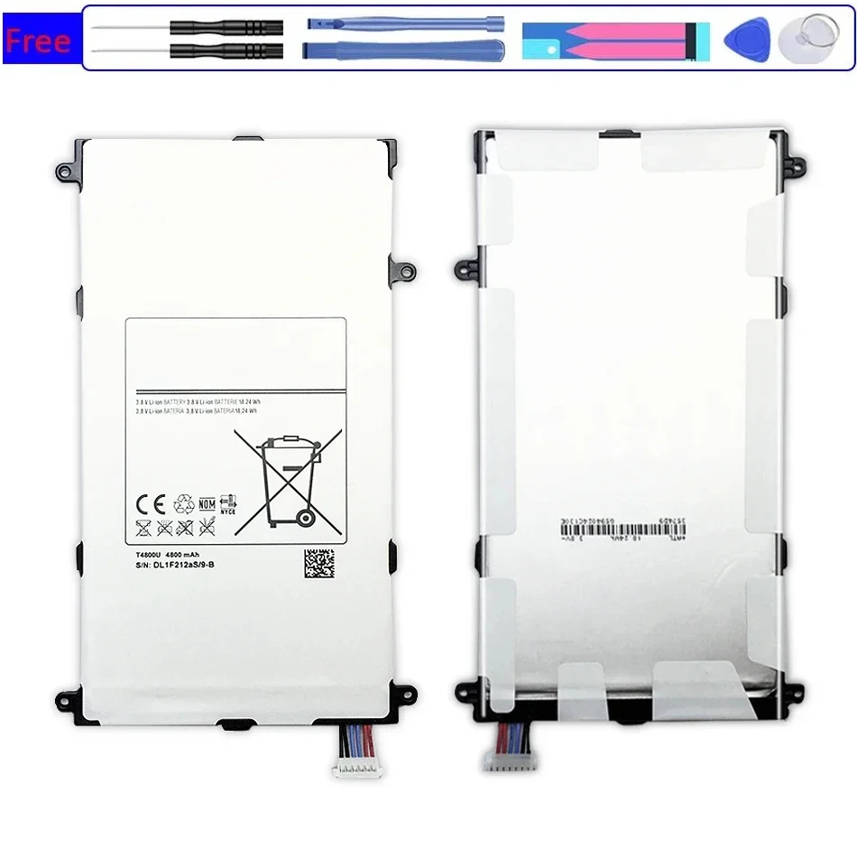 Сменный аккумулятор для планшета T4800E T4800C Samsung Galaxy Tab Pro 8 4 дюйма SM-T321 T325 T320 T321 4800 мАч