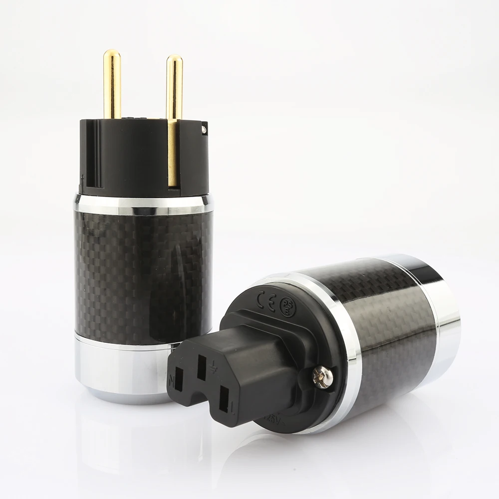 Фото Высококачественный кабель питания переменного тока с родиевым покрытием из