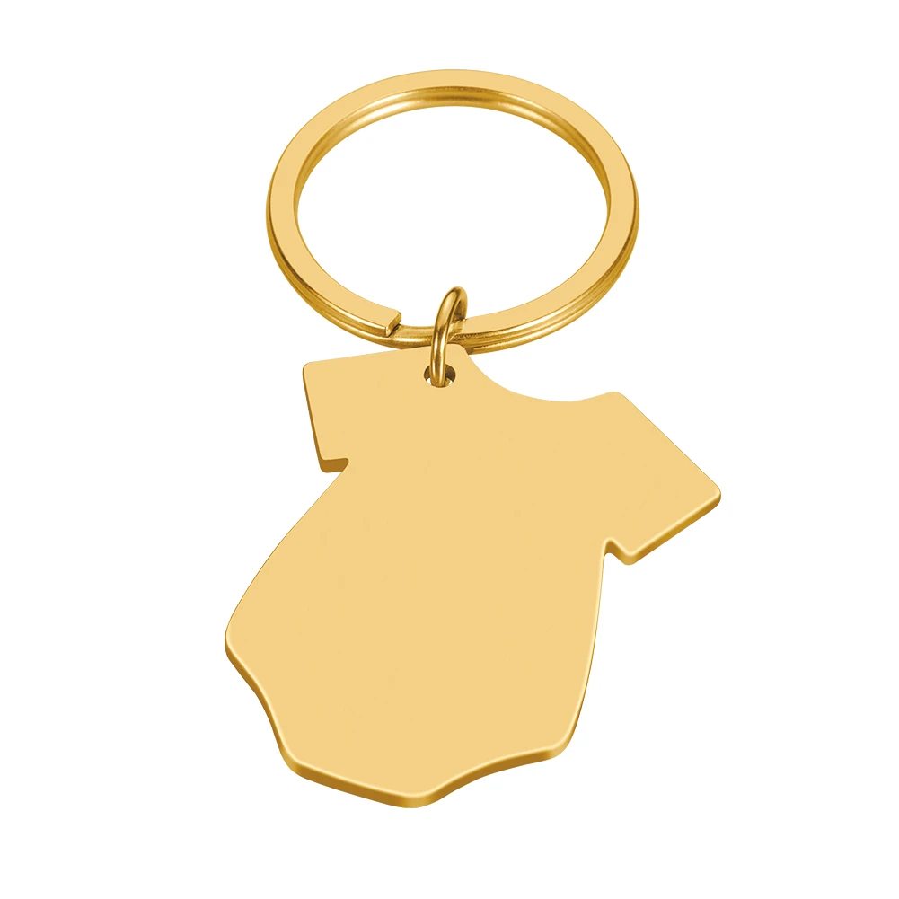 1Pcs Pet ID Dog Tags Blank Clothes Keychain Stainless Steel Keychains Cat Customized Neckties Tag Engraving Metal Accessoriy