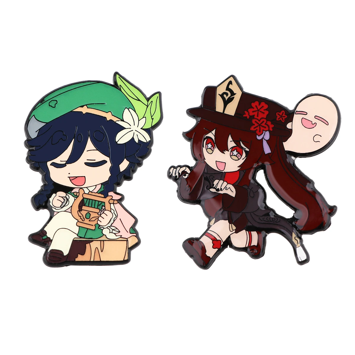 

Genshin Impact Cute Characters Enamel Pin Lapel Pin for Backpack Briefcase Badges Gift Brooch for Clothes Accessories