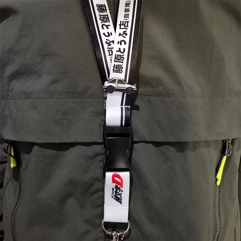 Брелок для ключей автомобиля подвеска на запястье JDM гоночная этикетка