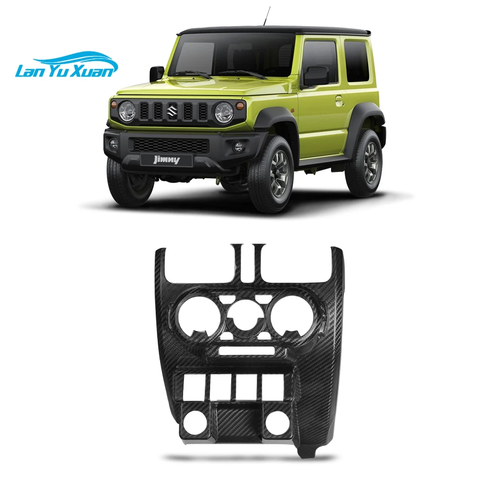 

Carbon Fiber Car Interior Accessories Center Console Cover Trim for Suzuki Jimny JB74/64 2019-2022